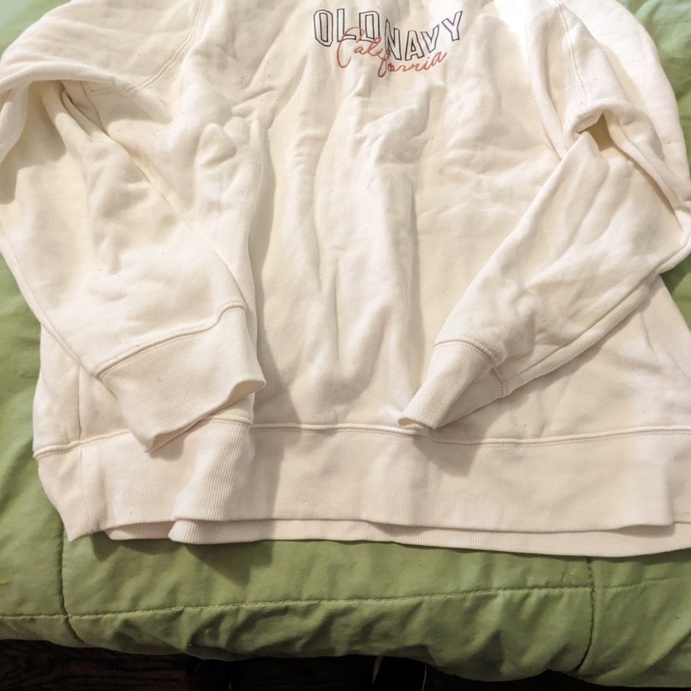 Old Navy Classic White Pullover